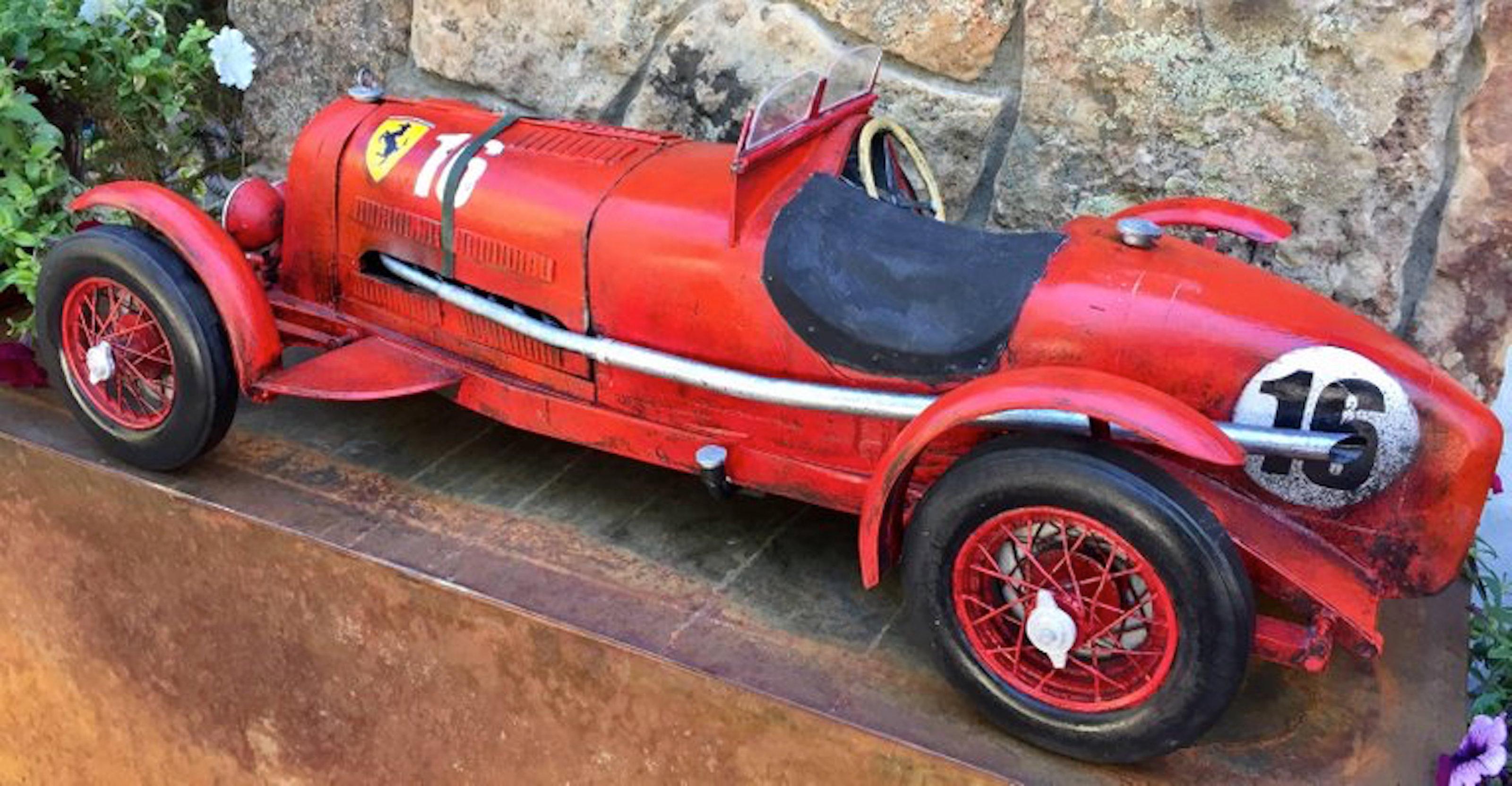 1933 Scuderia Ferrari Monza - Pop Art Sculpture by Paul Jacobsen