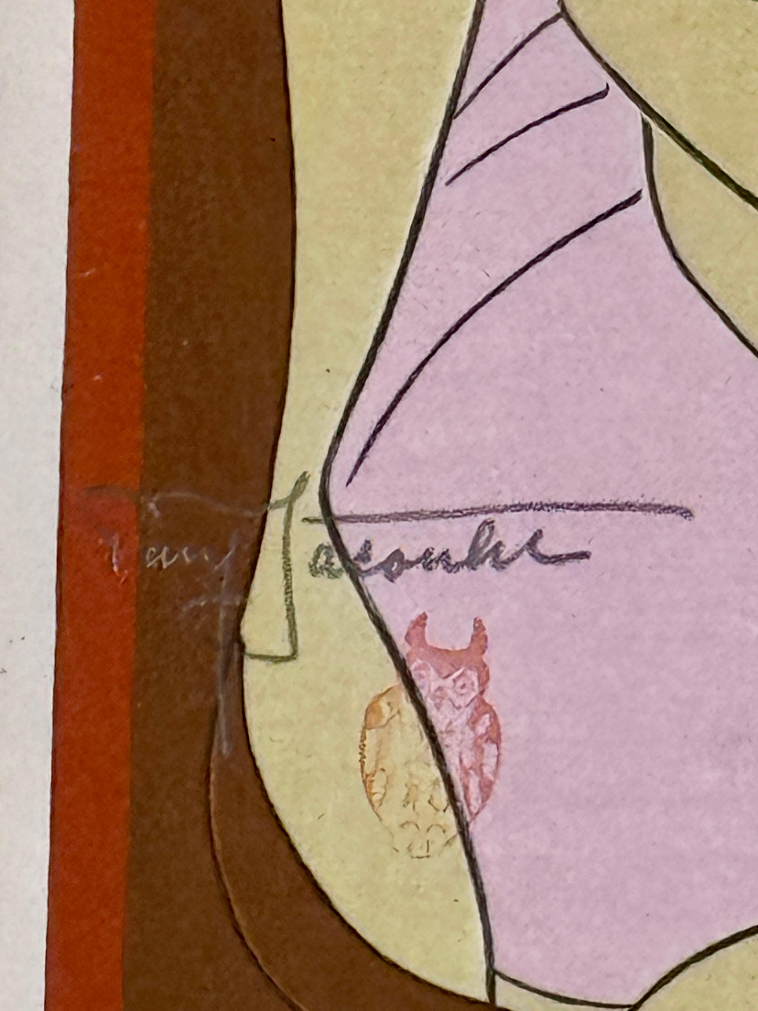 Paul Jacoulet, La Mariee (1948) y Le Marie (1950), xilografías enmarcadas en venta 3