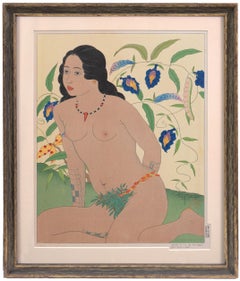 'Jeune Fille de Polowat', Tokyo, Garbo, Queen Elizabeth II, Kyoto, Woodblock