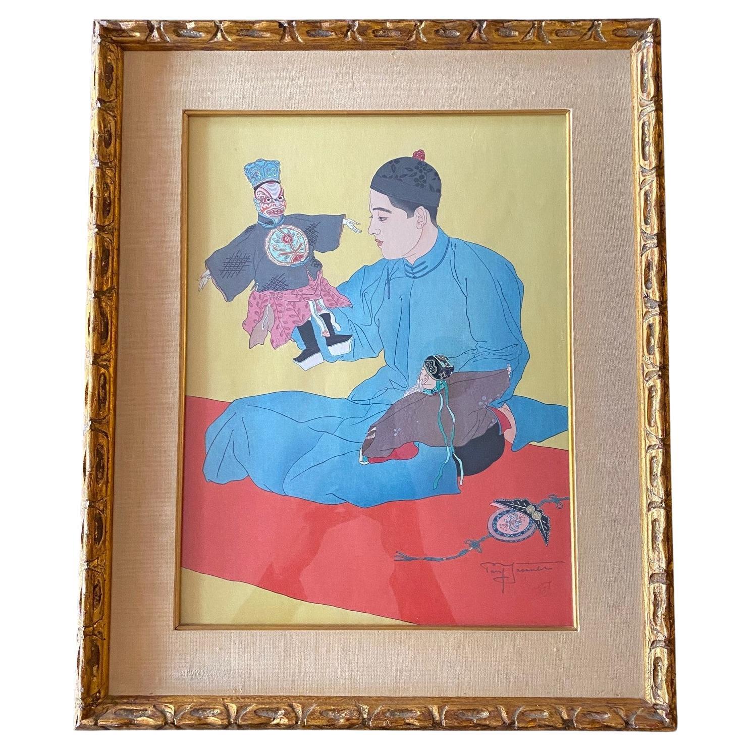 Paul Jacoulet Woodblock Prints - 12 For Sale on 1stDibs