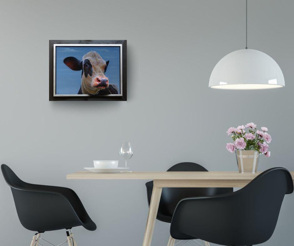 392. Porträt- original realismus wildnis porträt öl gemälde- zeitgenössische kunst – Painting von Paul Jansen