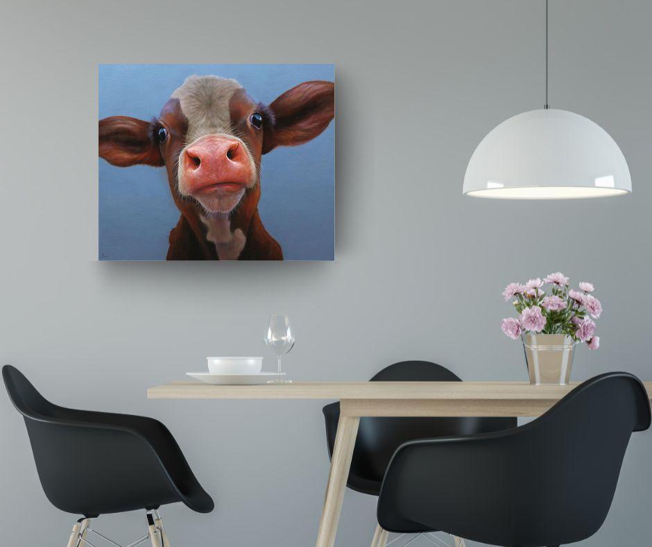 Dieses außergewöhnliche Kunstwerk ist derzeit in der Signet Contemporary Art Gallery und online ausgestellt und zu verkaufen.

Der vor jugendlicher Energie und Charme strotzende 