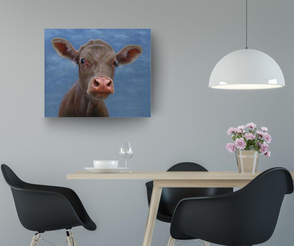 451. Portret- original realismus wildnis porträt öl gemälde - zeitgenössische kunst im Angebot 2