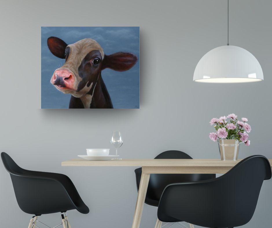 453. Portret- original realismus wildnis porträt öl gemälde - zeitgenössische kunst im Angebot 2