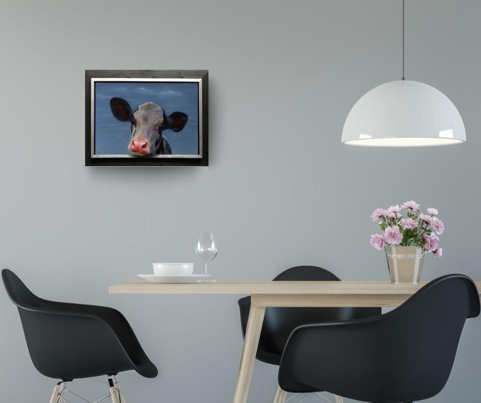 454. Porträt- original realismus wildnis porträt öl gemälde- zeitgenössische kunst – Painting von Paul Jansen