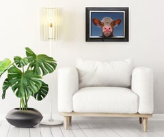 456. Portrait - original realism wildlife portrait oil painting-contemporary art