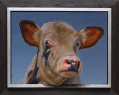 457. Portrait - original realism wildlife portrait oil painting-contemporary art