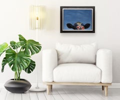 458. Hi There - original realismus wildnis porträt öl gemälde-zeitgenössische kunst