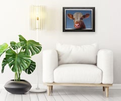 459. Portrait - original realism wildlife portrait oil painting-contemporary art