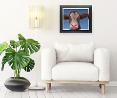 460. Portrait - original realism wildlife portrait oil painting-contemporary art