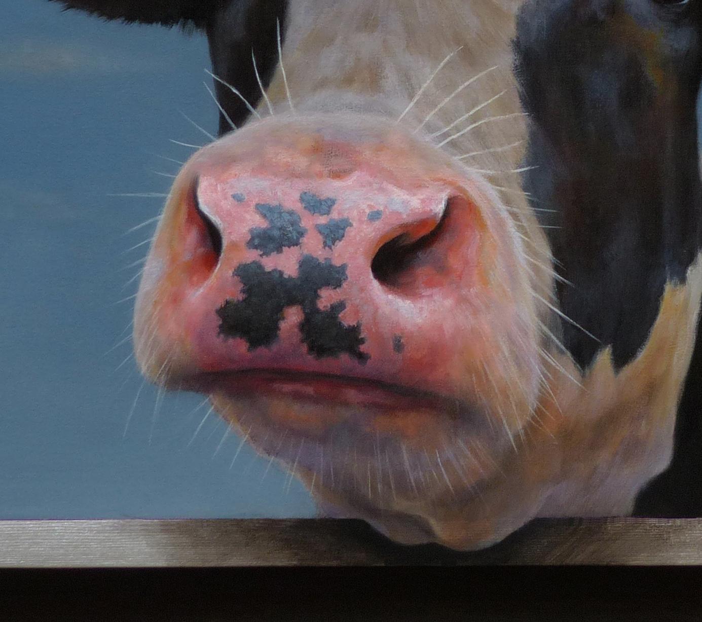 cow oil painting