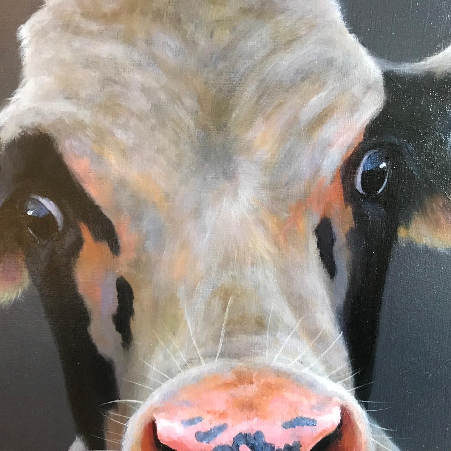 cow face painting