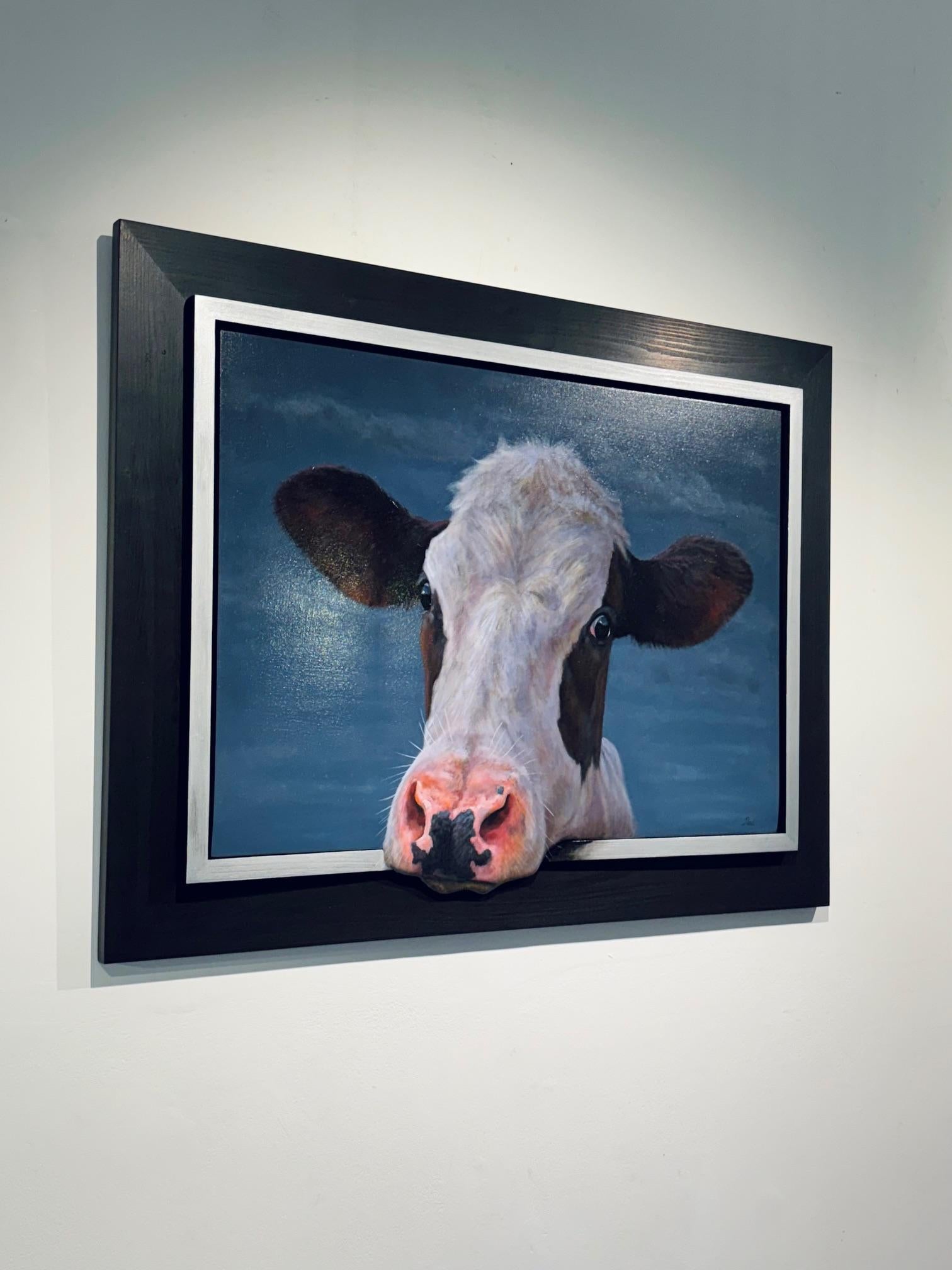 Retrato - pintura original realismo retrato fauna - arte contemporáneo - Painting Realista de Paul Jansen