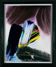 Phenomena Celtic Fire Torc by Paul Jenkins - Abstract painting