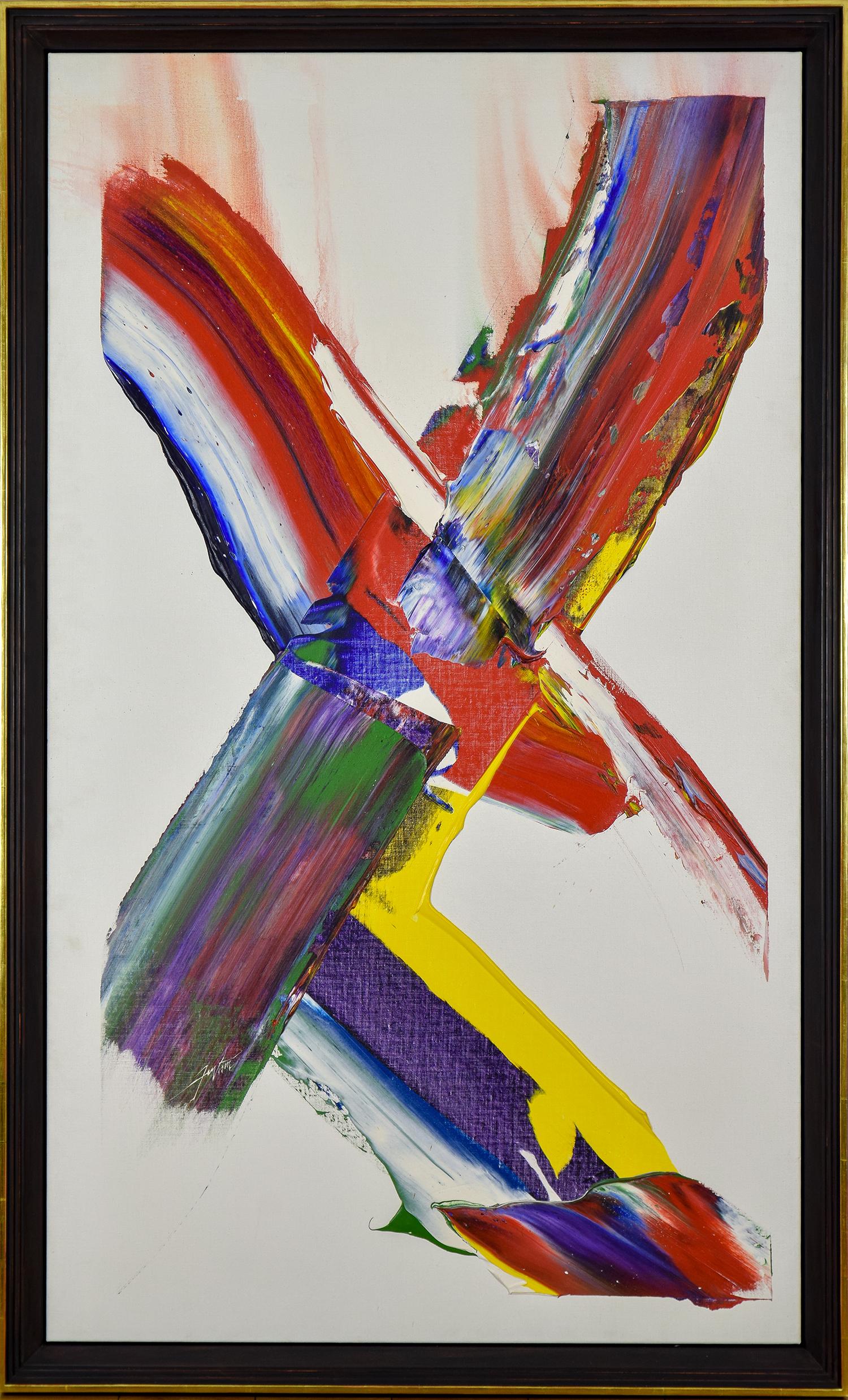 Paul Jenkins Phenomena Cross Beam Light By Paul Jenkins