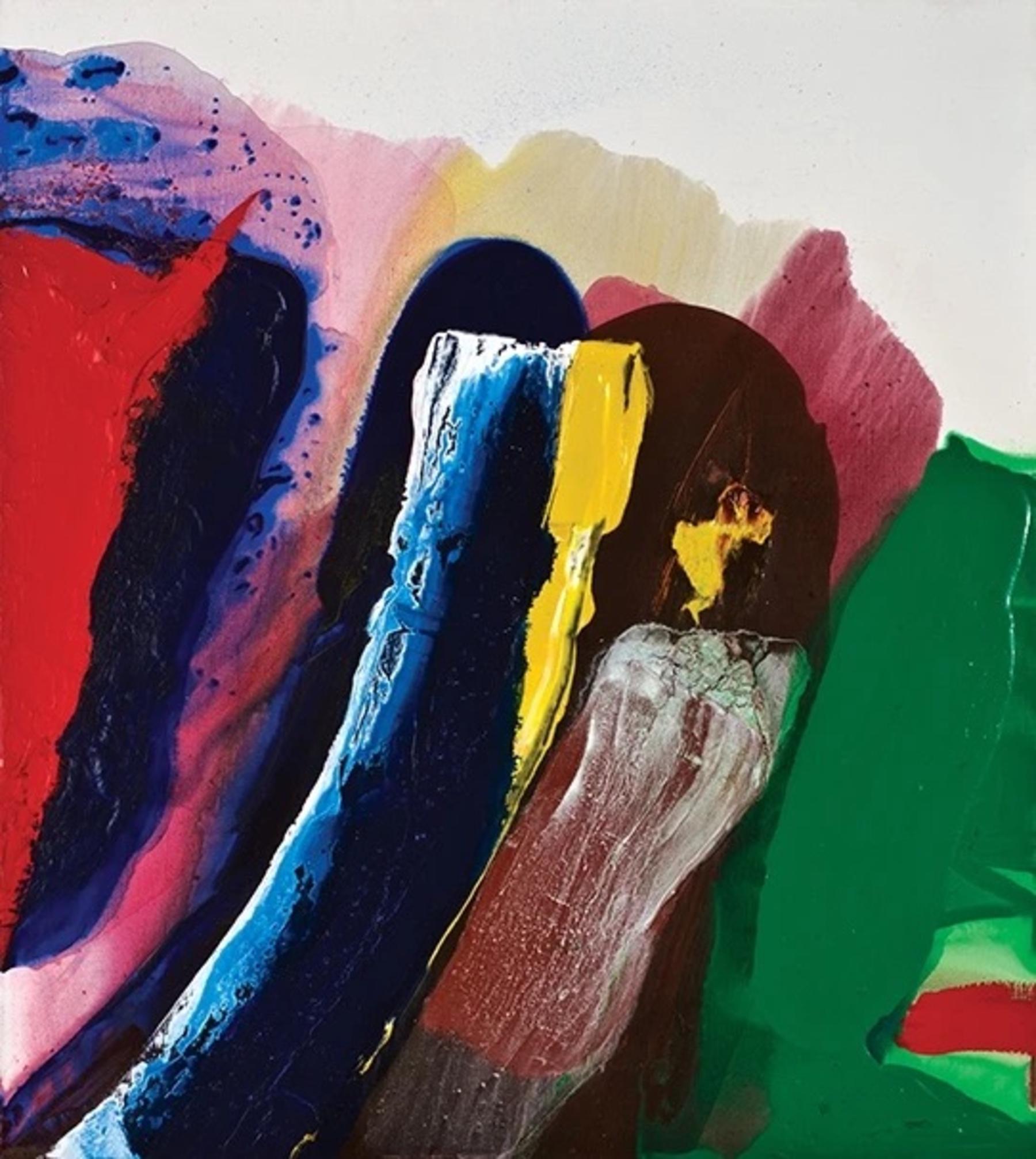 Phenomena Pendant Compass

2010

By Paul Jenkins

Signed, dated and titled verso

Acrylic on canvas

96.5 x 85.1 cm