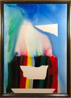 Phenomena Prism Mirror by Paul Jenkins - Abstract painting