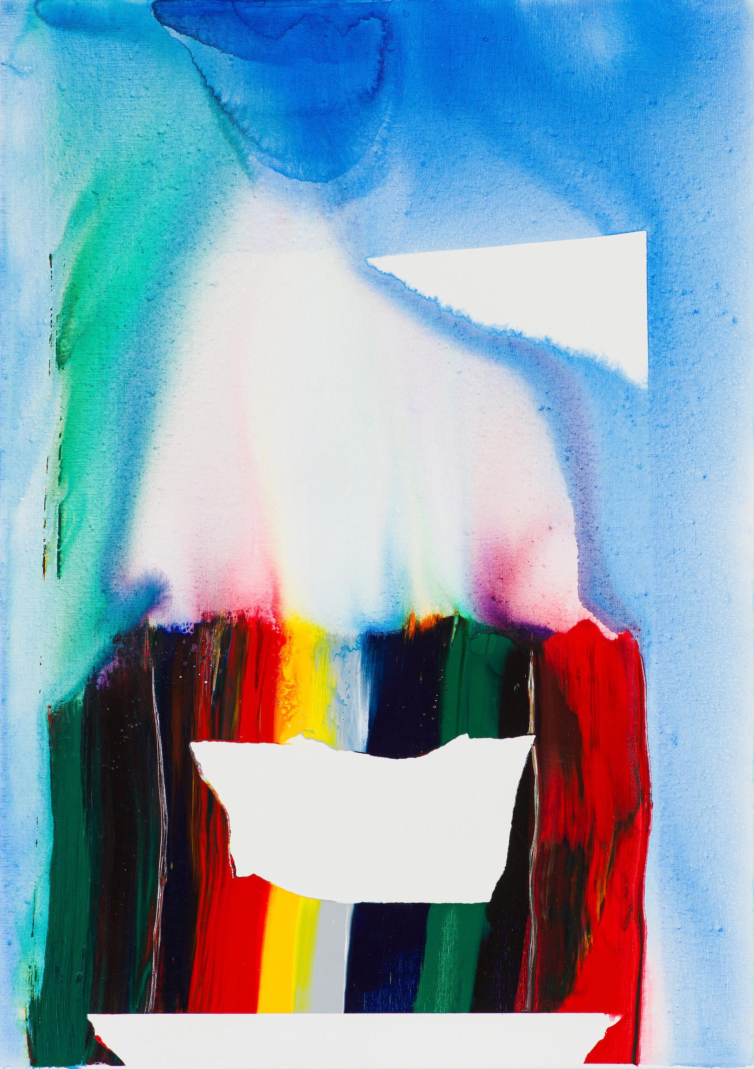 Phenomena-Prismenspiegel von Paul Jenkins - Abstraktes Gemälde