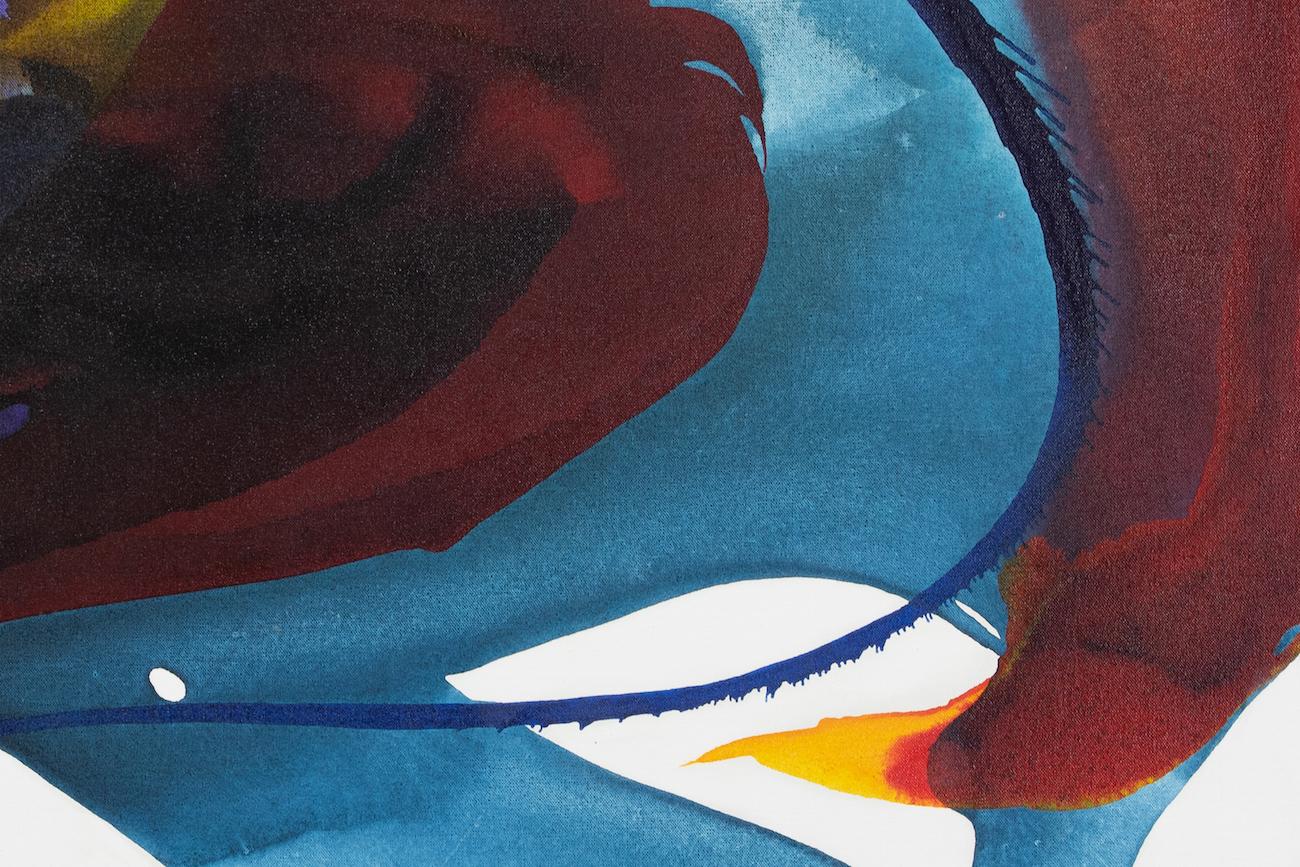 Phenomena Quoth by Paul Jenkins - Abstract Expressionist painting, 1963-64 For Sale 3