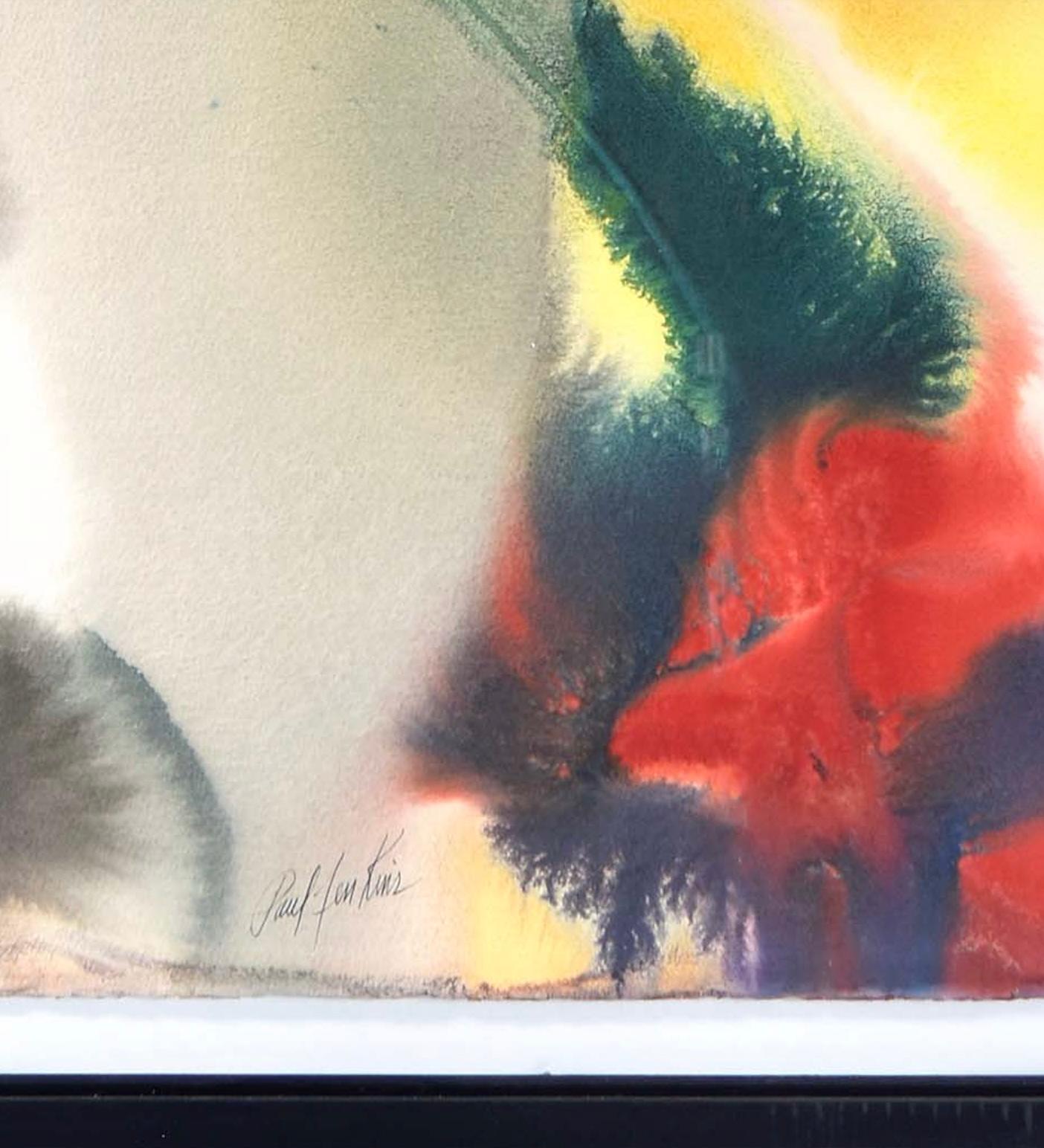 Phenomena Rights of the King - Painting by Paul Jenkins