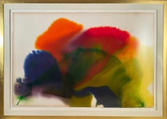 Phenomena Royal House, Abstract Gouache on Paper, Late 20th Century