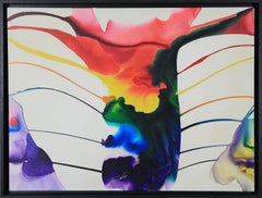 Phenomena Spectrum Guardian by Paul Jenkins, Abstract Expressionist artist