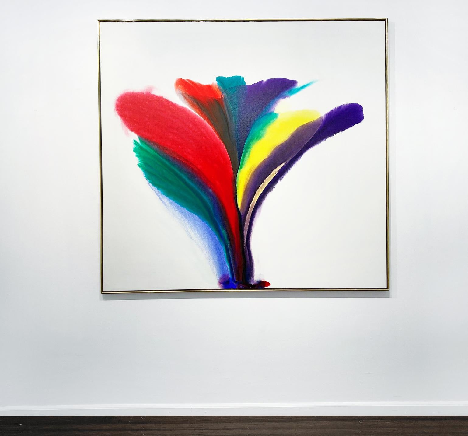 Paul Jenkins Abstract Painting – Phänomene der vier Winde