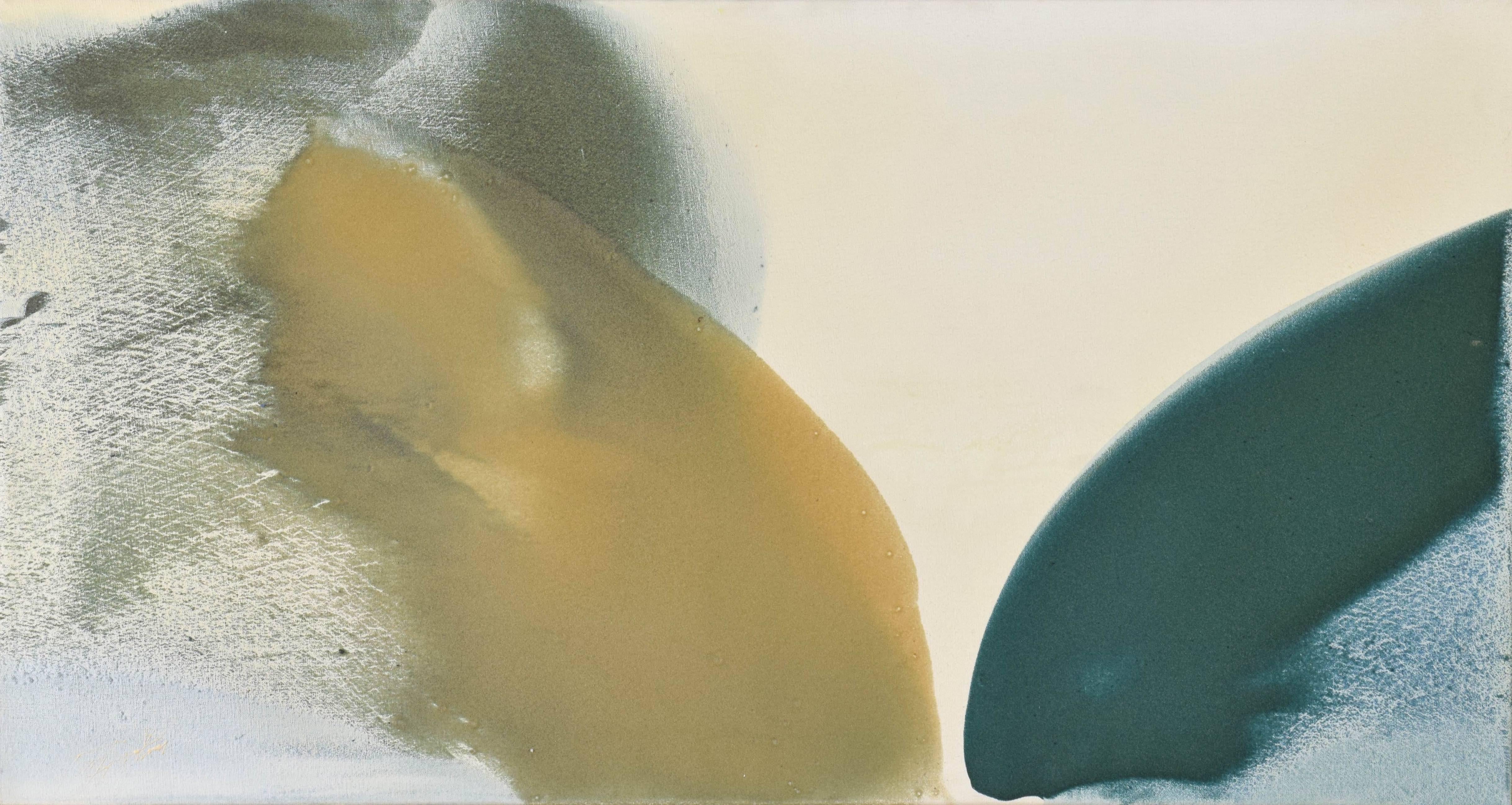 Phenomena Winter Harth by Paul Jenkins (1923-2012)
Oil and sand on canvas
66 x 122 cm (26 x 48 inches)
Signed, titled and dated on the reverse, Paul Jenkins "Phenomena Winter Harth" 1978

Provenance: Private collection, Texas

The paintings of Paul