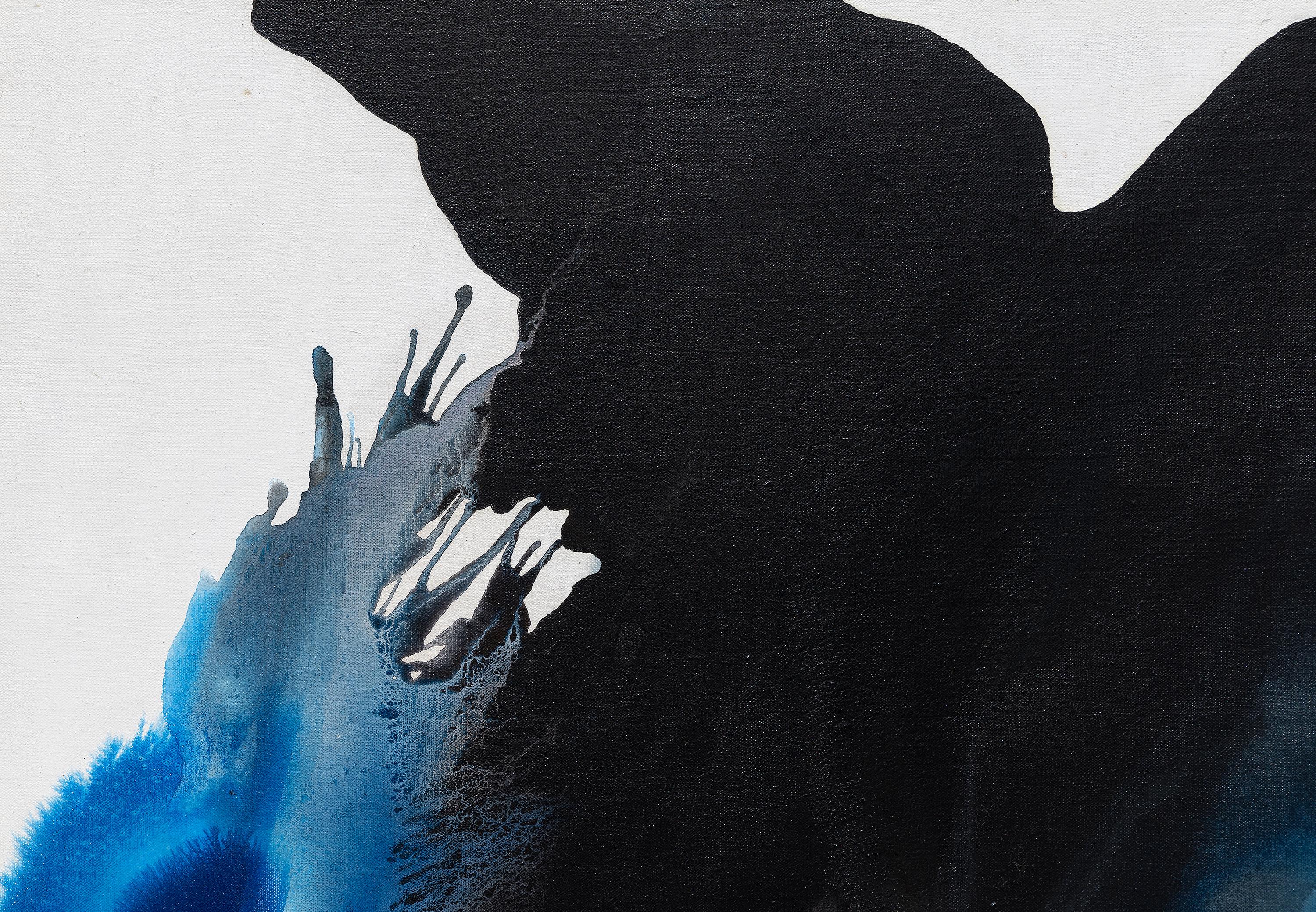 Fenomeni con l'Anadem nero - Painting di Paul Jenkins