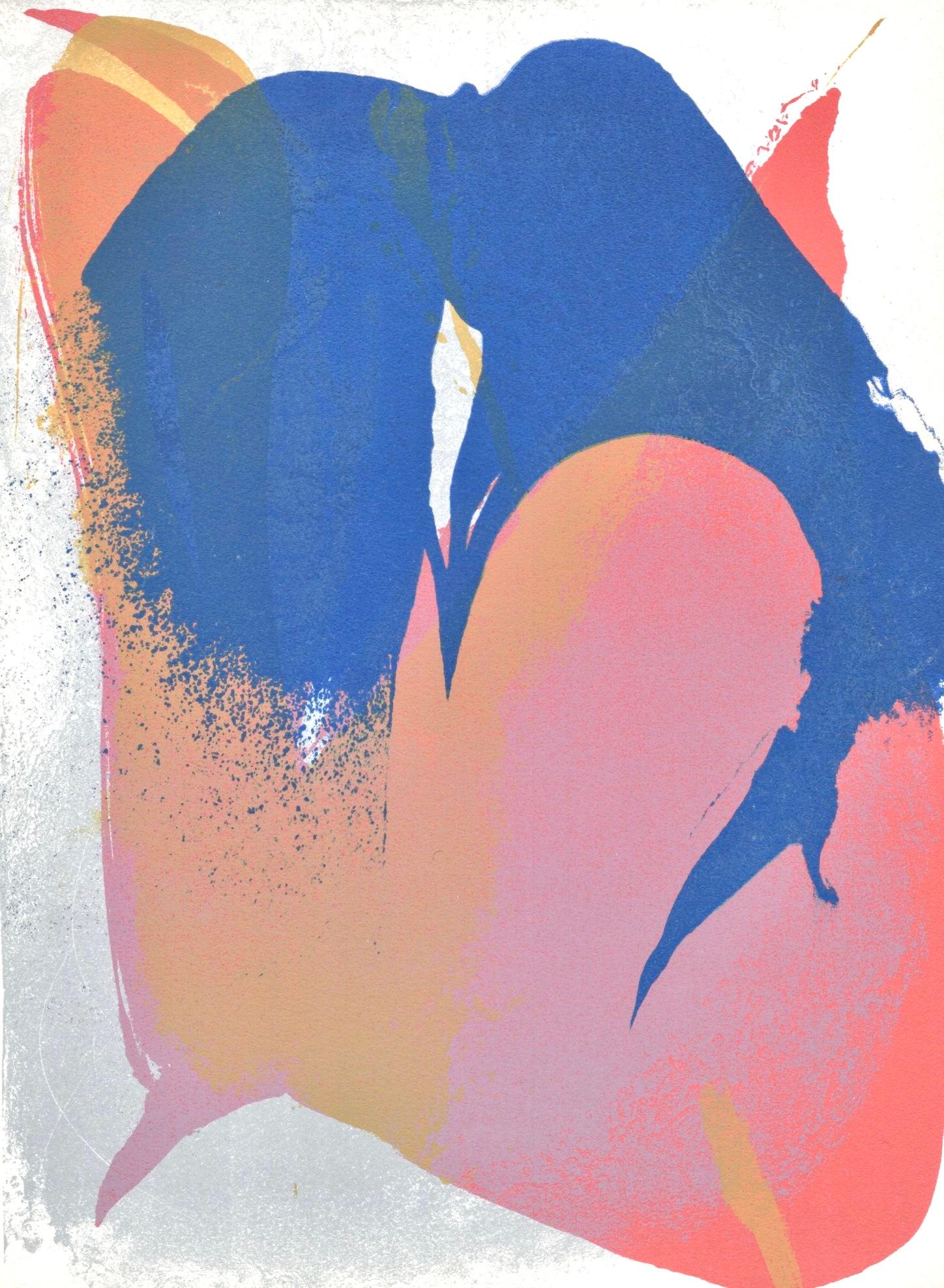 Paul Jenkins Landscape Print - Composition, Prints from the Mourlot Press