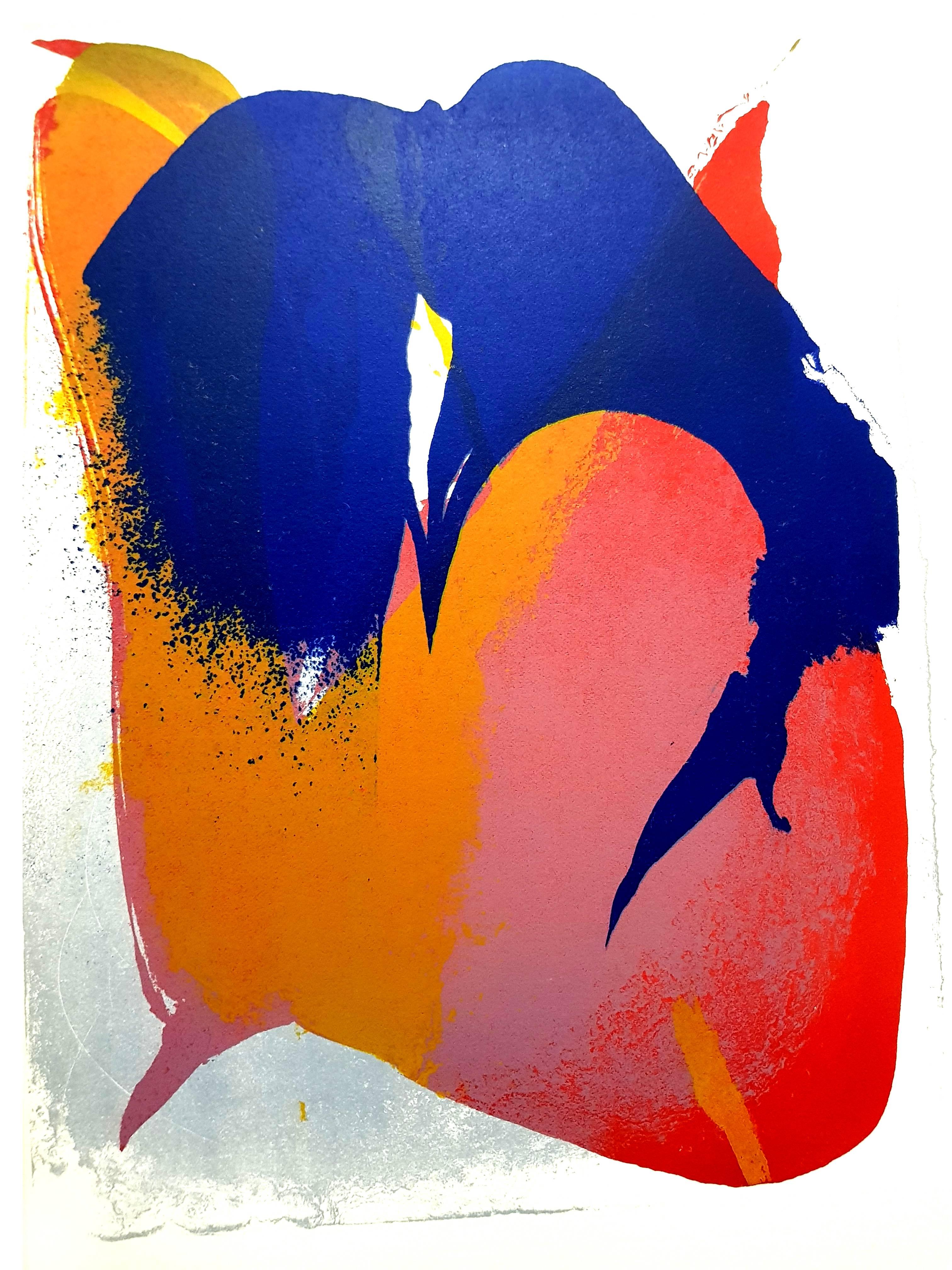 Paul Jenkins - Composition - Original Lithograph For Sale 3
