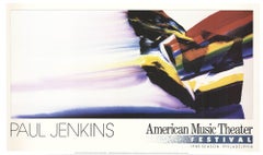 Paul Jenkins-Phenomena Durango Wedge-23" x 39"-Poster-1985-Multicolor