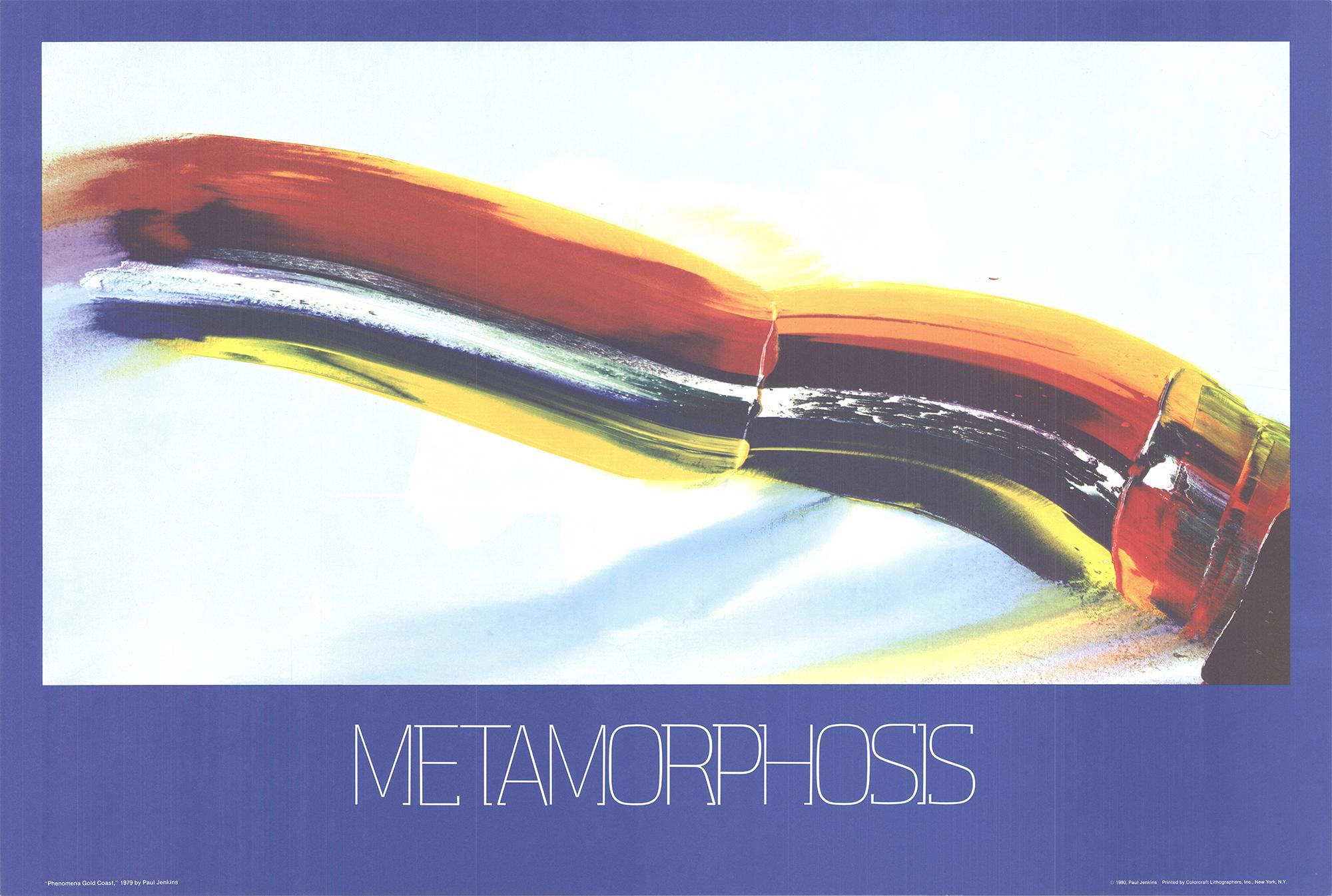 Paul Jenkins-Phenomena Gold Coast-21.5" x 32"-Offset Lithograph-1975-Abstract
