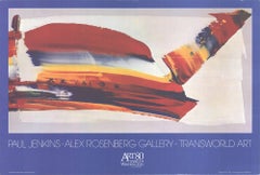 Paul Jenkins „Phenomena Vermillion Baraka“ 1980- Vintage