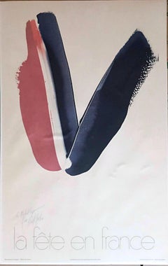 Vintage Phenomena Sur Le Drapeau (Hand Signed and Inscribed)