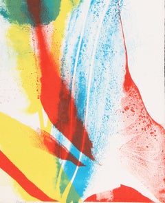 Seeing Voices 2, lithographie abstraite de Paul Jenkins