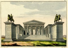 Reconstruction of the citadel, or acropolis, of Athens