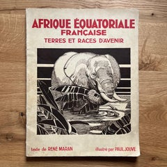 Paul Jouve Buch Taschenbuch AFRIQUE ÉQUATORIALE FRANÇAISE Terres et races d'avenir