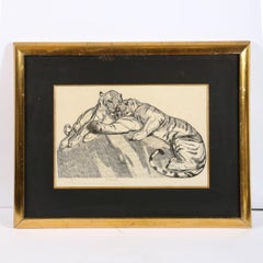 Tigers au repose (Tigers resting)