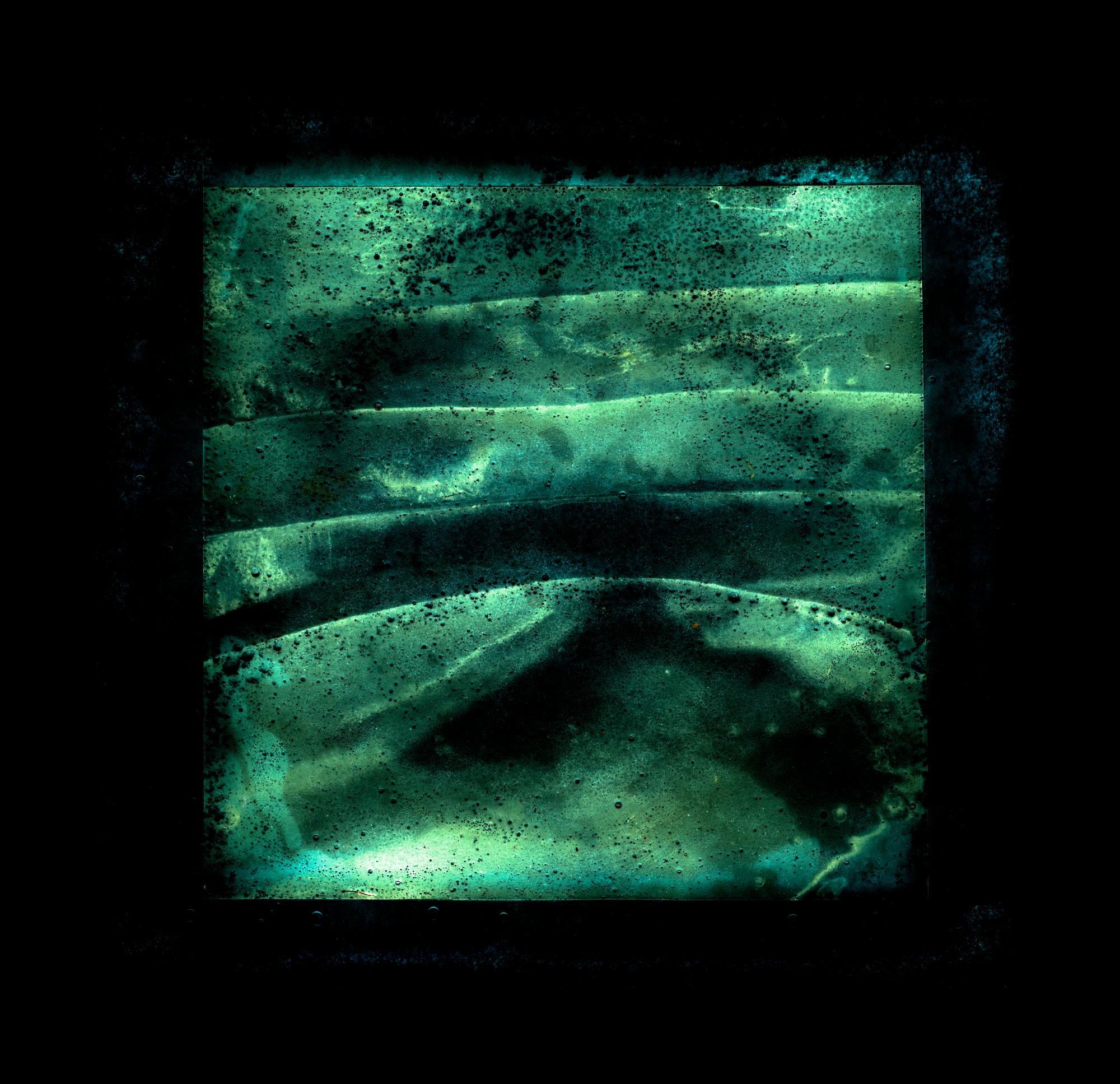 Varech sous l'eau - Carsaig - monté et encadré