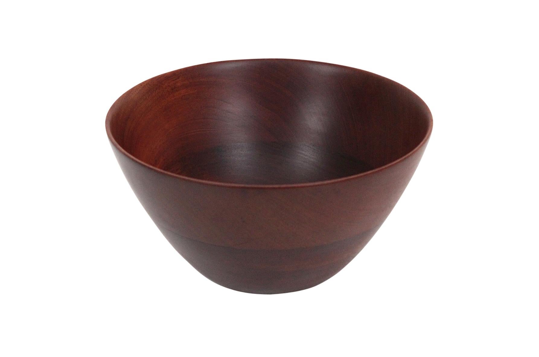 Paul Killinger Turned Wood Bowl In Good Condition In Waltham, MA