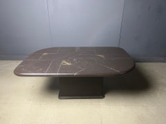 Table basse attribuée à Paul Kingma, années 1980