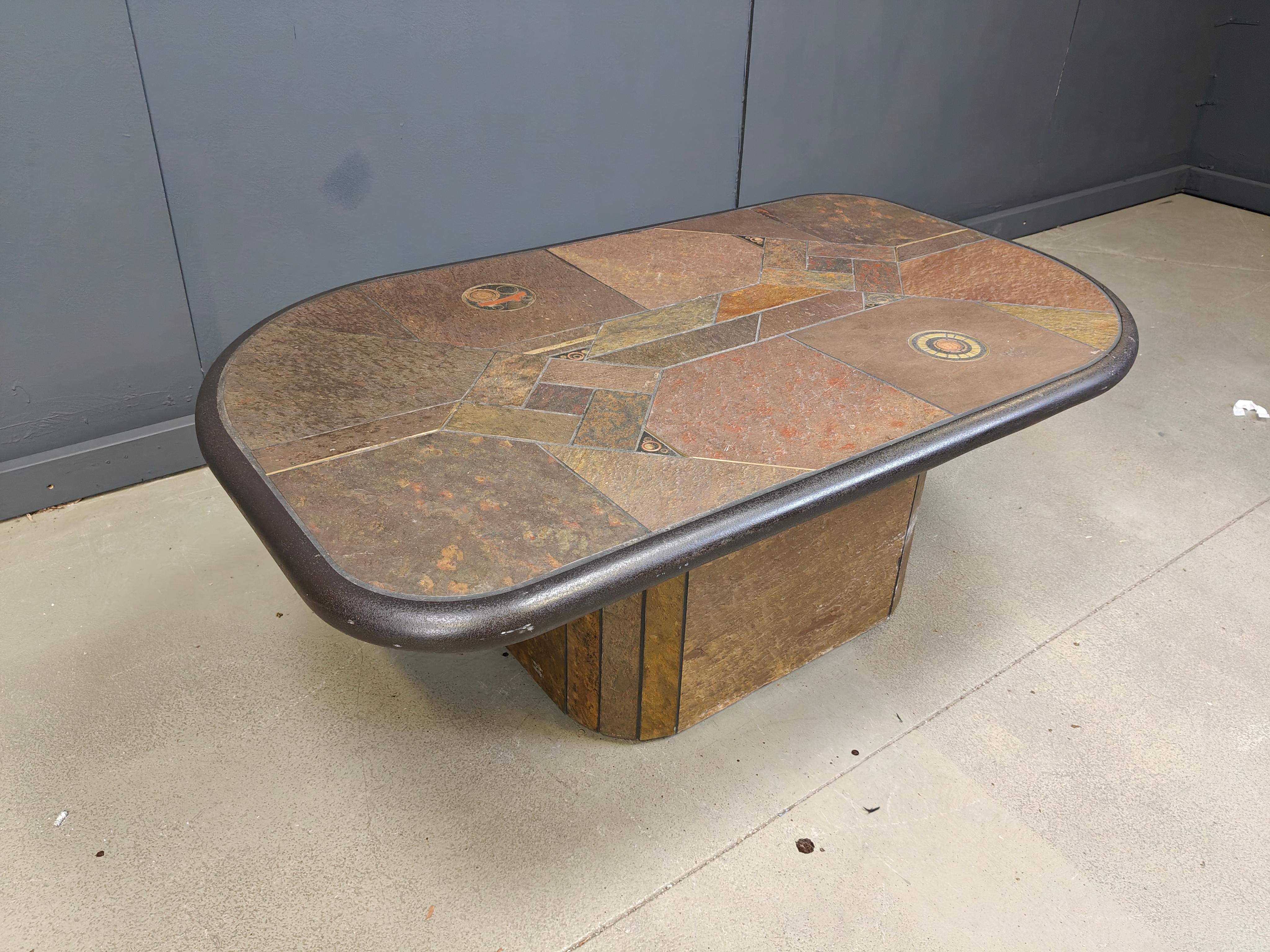 Mesa de centro atribuida a Paul Kingma, años 80 Alemán en venta