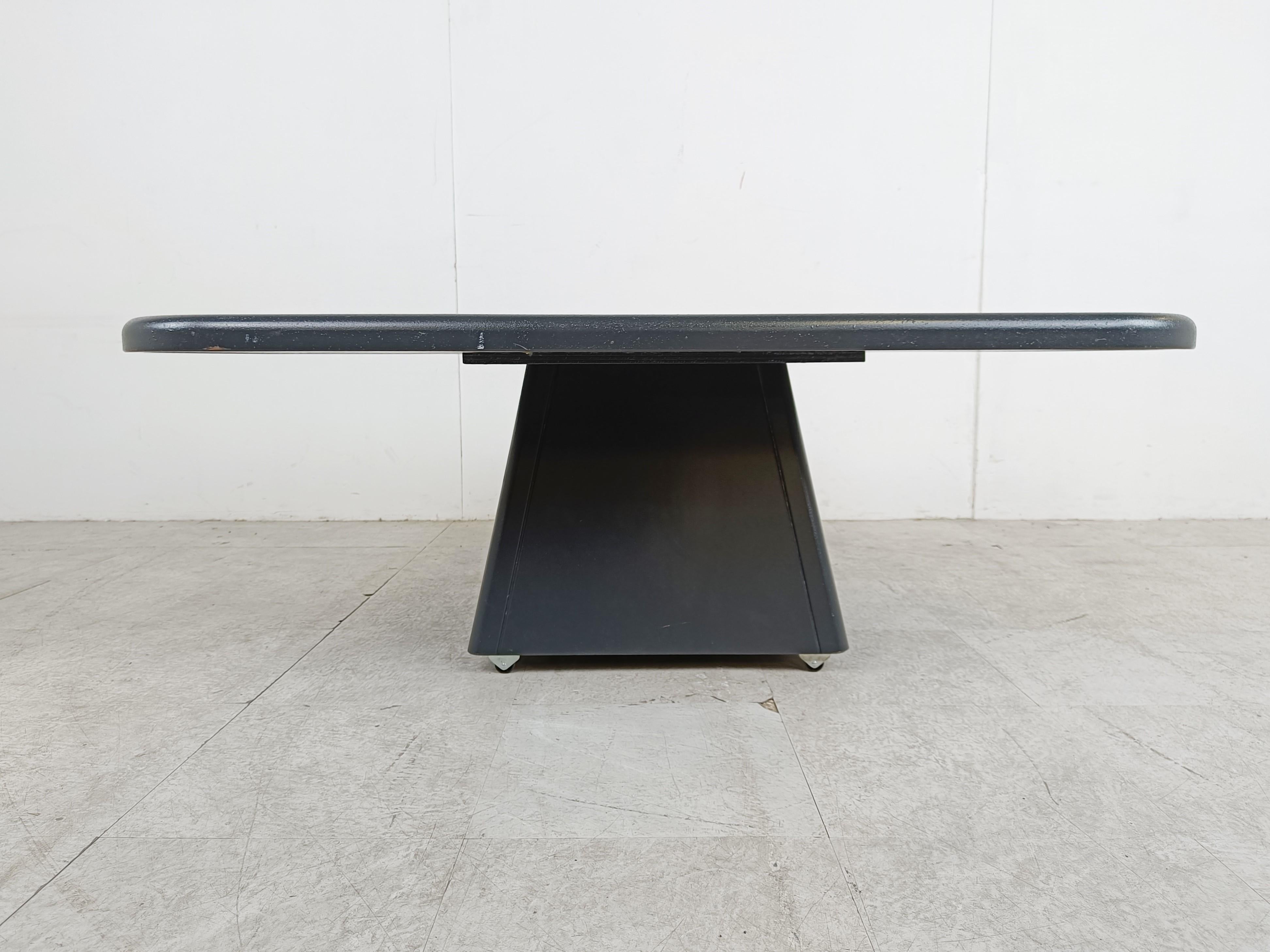 Paul Kingma attributed coffee table, 1980s In Good Condition For Sale In HEVERLEE, BE