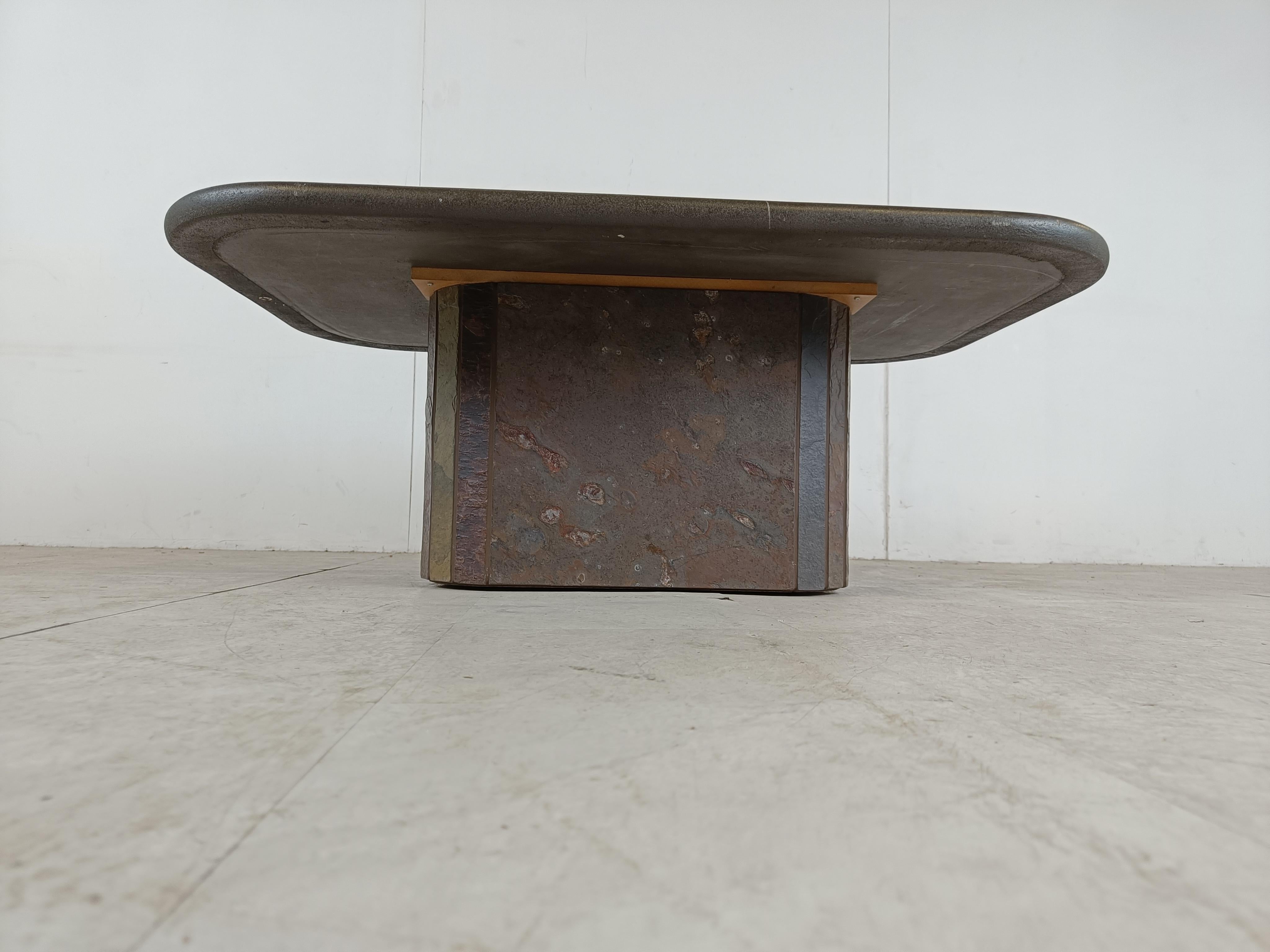 Late 20th Century Paul Kingma attributed coffee table, 1980s