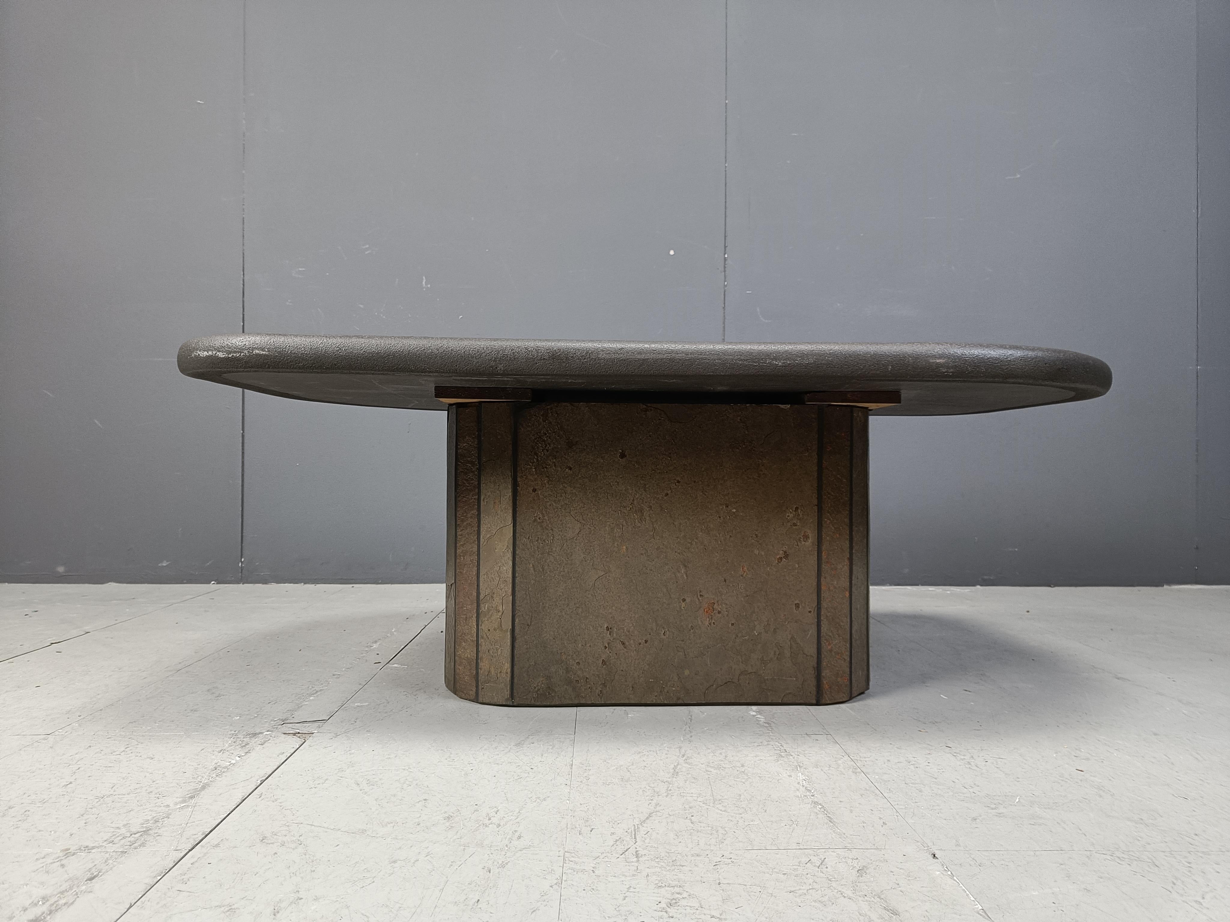 Late 20th Century Paul Kingma Attributed coffee table, 1980s For Sale