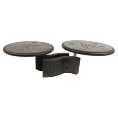 Paul Kingma attributed coffee table, 1980s