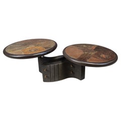 Paul Kingma attributed coffee table, 1980s