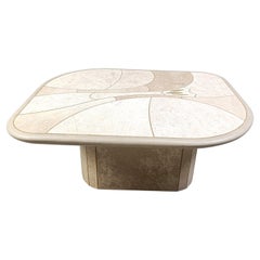 Paul Kingma attributed coffee table, 1980s
