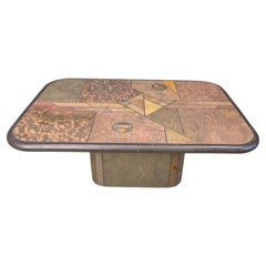 Table basse attribuée à Paul Kingma, années 1980